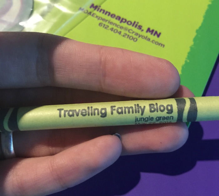 personalized crayon